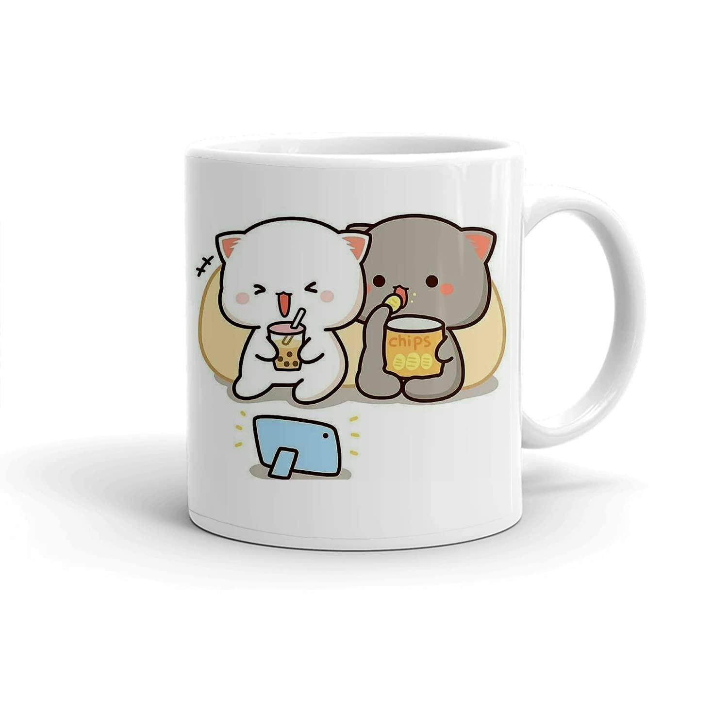 Clapcart Designer Printed Coffee Mug/Cup - White Ceramic Mug (Taddy Couple Design Print) (B09NRXRJGY) Amazon Price History, Amazon Price Tracker