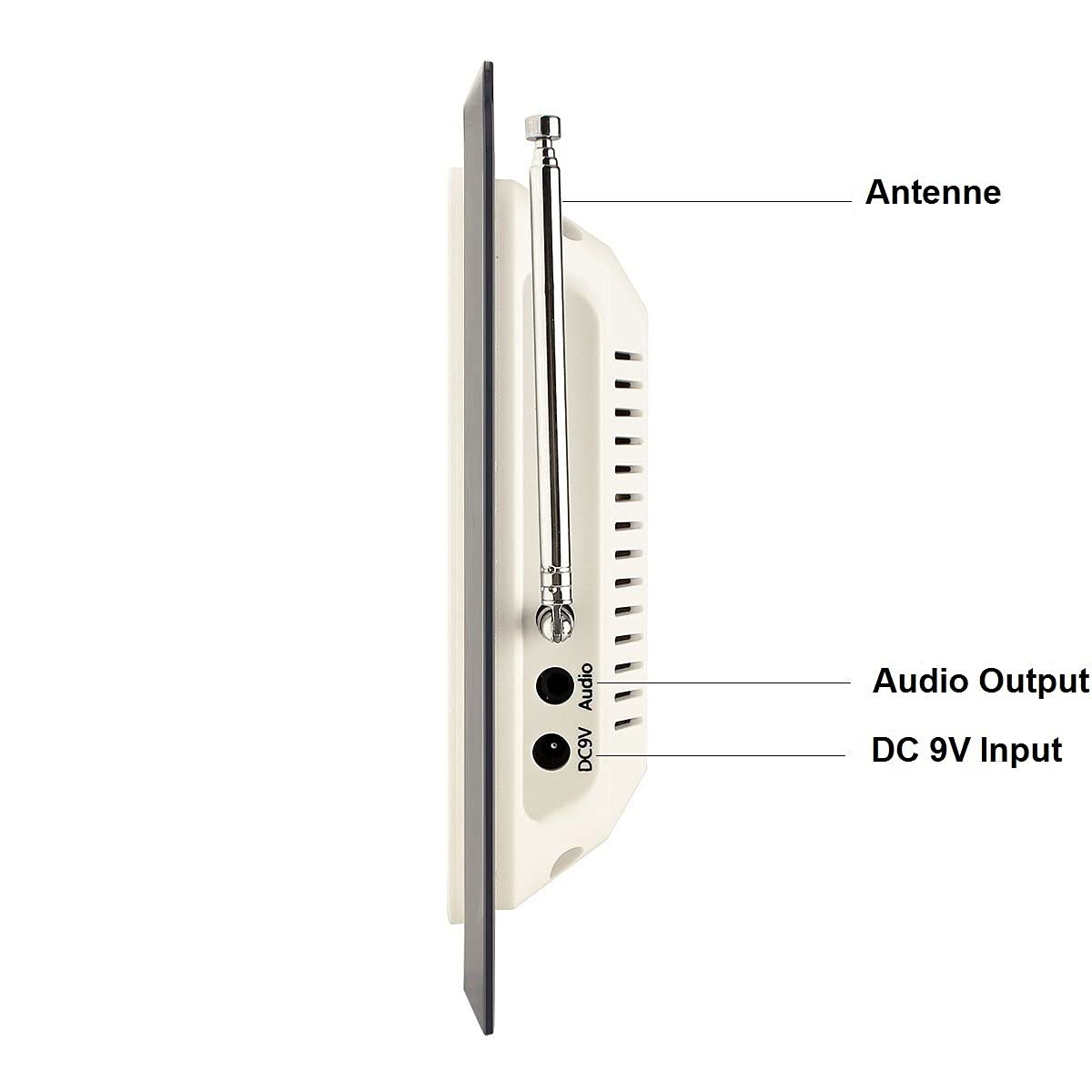 Retekess T114 Cercapersone Ristorante, Sistema di Chiamata Wireless, 3 Modalità di Chiamata Canale 999 per Ristorante Bar Hotel Clinic (1 Ricevitore Schermo e 10 Pulsanti di Chiamata)