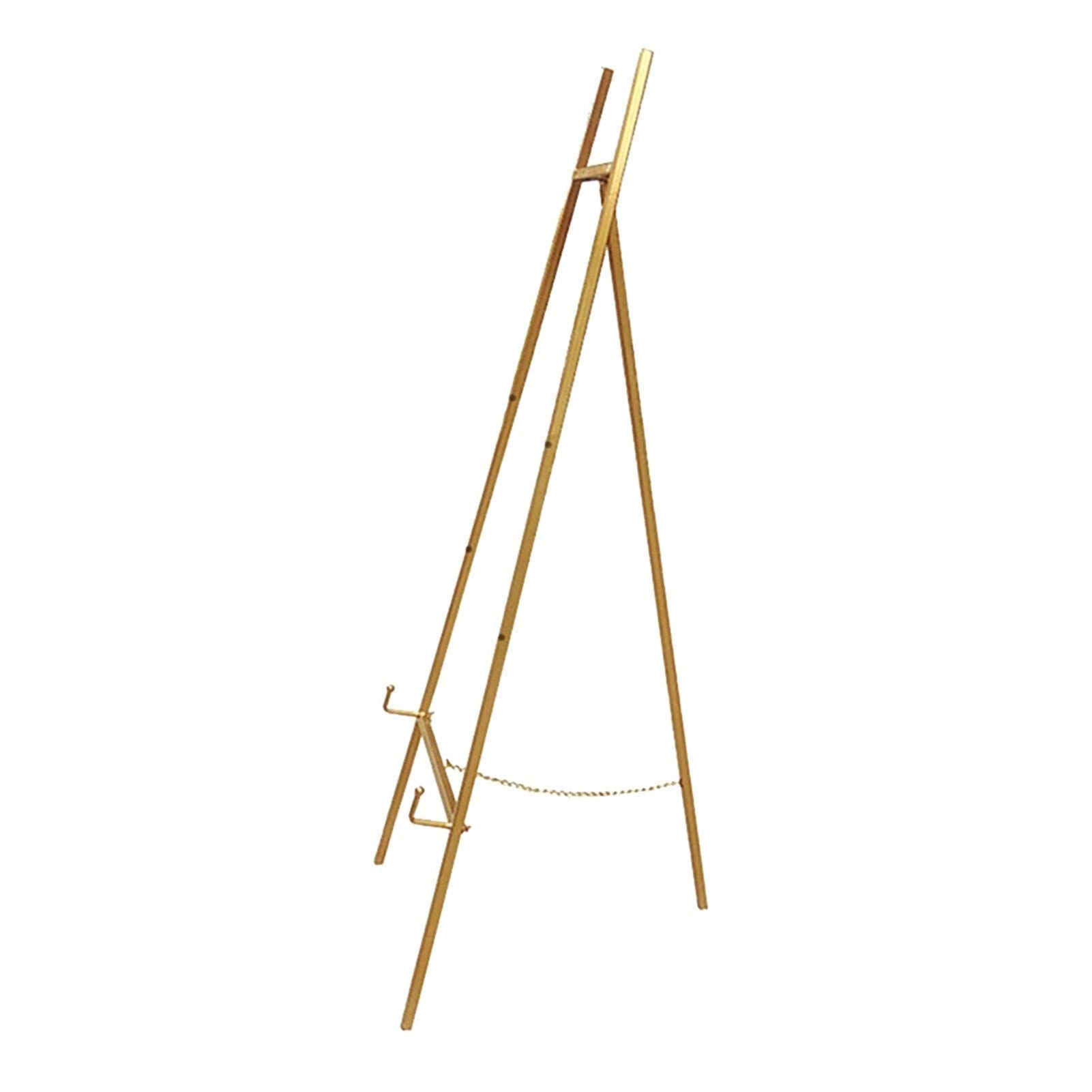HADECOLL Iron Painting Holder Wedding Display Stand,Adjustable Art Sketch Drawing Easel For Display Exhibition Wedding Advertising