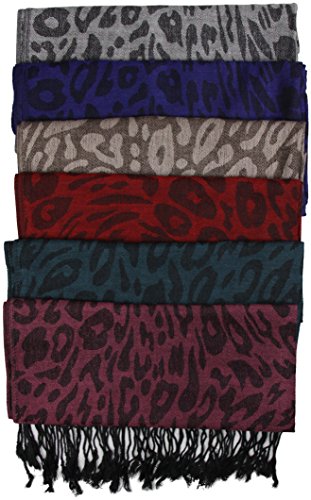 ToBeInStyle Women’s Pack of 3 Winter Soft Knit Infinity Scarves