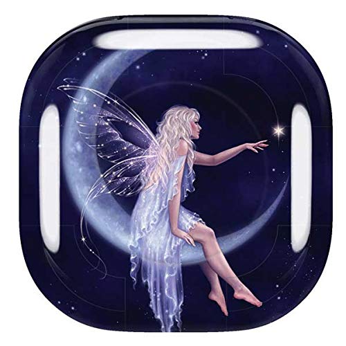 Skinit Decal Audio Skin Compatible with Samsung Galaxy Buds Pro - Tate and Co. Half Moon Fairy Design