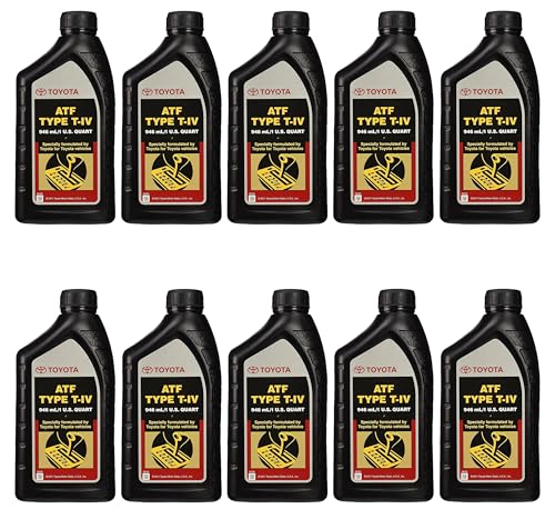 Genuine OEM Set of 10 Quarts ATF Auto Transmission Fluid T-IV For Toyota Lexus
