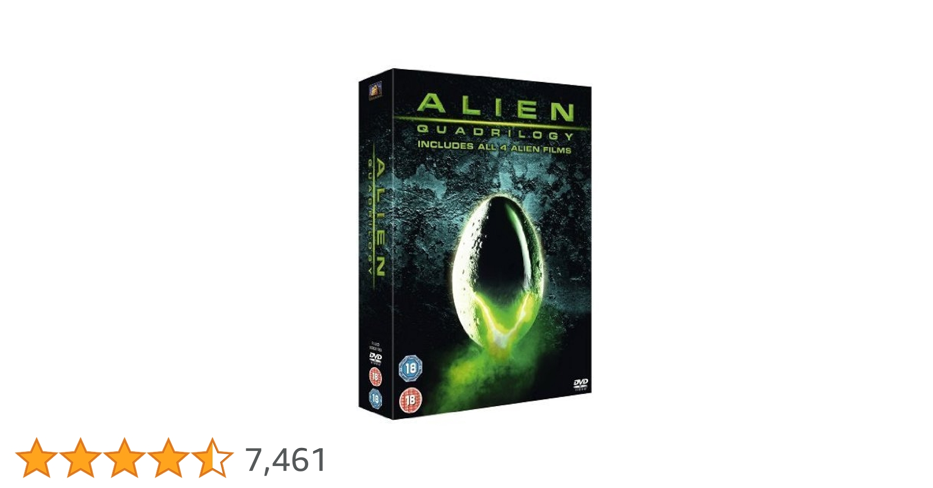 (DVD)ALIEN QUADRILOGY DVD 4枚組 Amazon.com: Alien Quadrilogy Dvd by Harry Dean Stanton