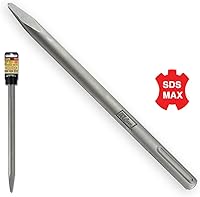 Vista 2 de IVY Classic 48080 SDS Max Cincel de punta de 12 pulgadas, acero al cromo molibdeno, 1/tarjeta