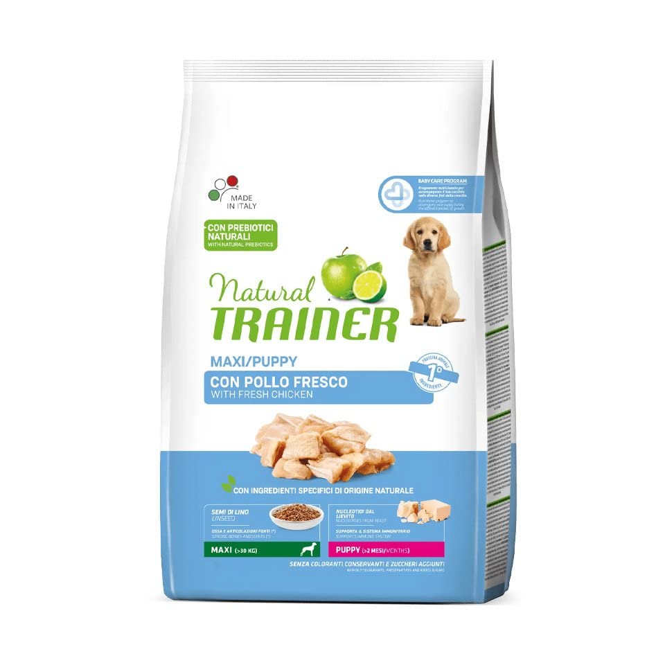 TRAINER Maxi Puppy Poulet 12 KG : la solution contre la croissance trop rapide