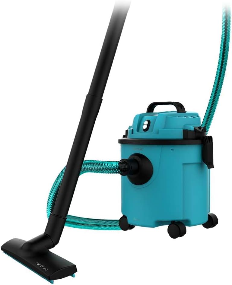 Cecotec Conga Rockstar Wet & Dry Compact Garden Plus Vacuum Cleaner assembled and ready for use