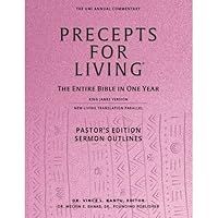 Precepts for Living Commentary 2023-2024 - Pastor Edition 1683539850 Book Cover