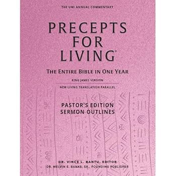 Paperback Precepts for Living Commentary 2023-2024 - Pastor Edition Book