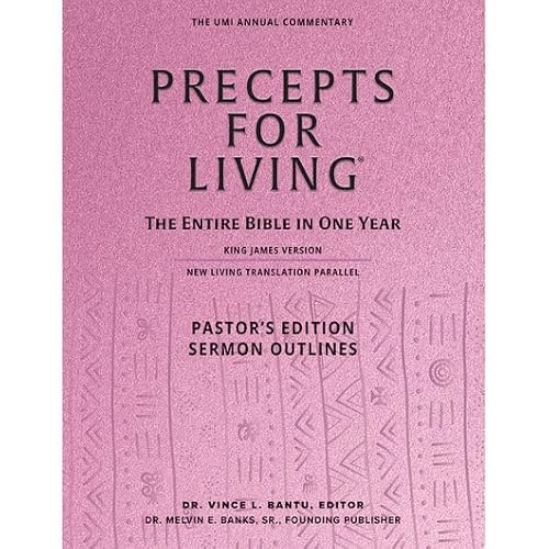Precepts for Living Commentary 2023-2024 - Pastor Edition