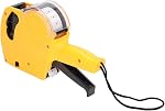 Label Maker portable avec 8 Étiquette de prix pour le marquage rapide, pour RetailersHome Utilisateurs (jaune)