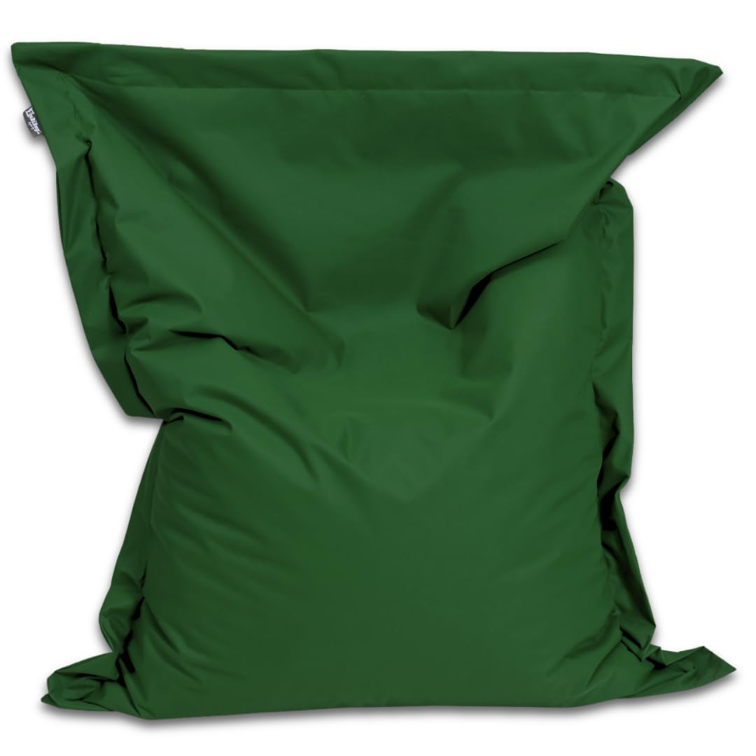 BuBiBag Sitzsack mit Füllung – fertig befüllt geliefert – Handgefertigt – Bean Bag Indoor & Outdoor – Kinder & Erwachsene – wasserabweisend weich bequem – 31 Farben 11 Größen