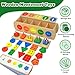 Yolesty Montessori Toys Wooden Color & Shape Sorting Learning Matching Box with Stacking Toys, Early Educational Block Puzzles Gift for Preschool Toddlers Baby Boy Girl Kids 1 2 3 Years Old
