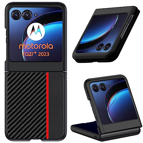 �yMiimall�zMotorola Razr 40 Ultra�p �P�[�X �J�o�[ �Y�f�@�ۃt�F�C�N���U�[ �܂肽���݌^ Moto Razr 40 Ultra �J�[�{���� PC �ϏՌ��ی�J�o�[ ���g���[�� ���[�U�[40 �E���g�� �X�g���b�v���i�ԍ����j