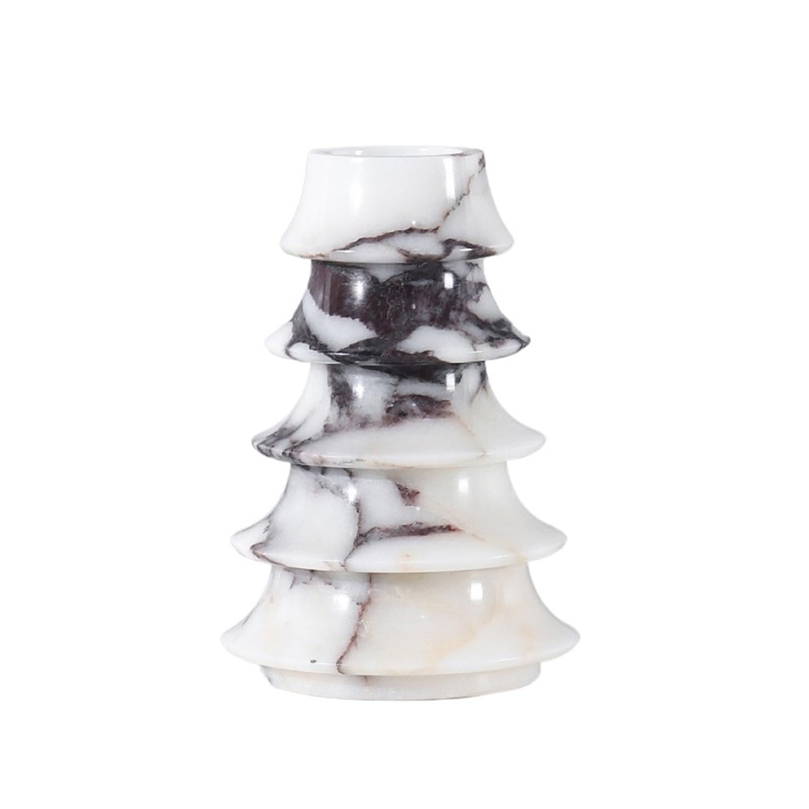 Vase Tree Shape Marble Vase For Living Room Entryway Bookshelf Mantel Table Centerpieces Decorative Xmas Decoration(Color04)