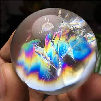 ☆ 虹入り!ヒマラヤ水晶丸玉 79㎜ 台座付き パワーストーン!天然石 ☆ 虹入り!ヒマラヤ水晶丸玉 79㎜ 台座付き パワーストーン!天然石