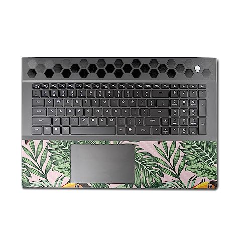 Image of MightySkins Carbon Fiber Skin Compatible With Alienware M18 R1 (2023) Full Wrap Kit - Hidden Toucan | Protective, Durable Textured Carbon Fiber Finish | Easy To Apply & Change Styles | Made in the USA