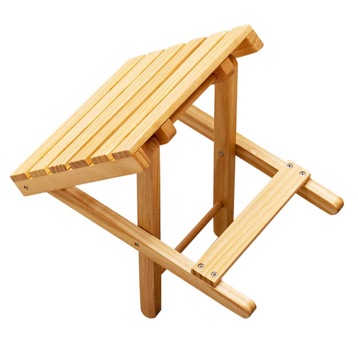 Table pliante carrée jaune pour pique-nique et jardin extérieur