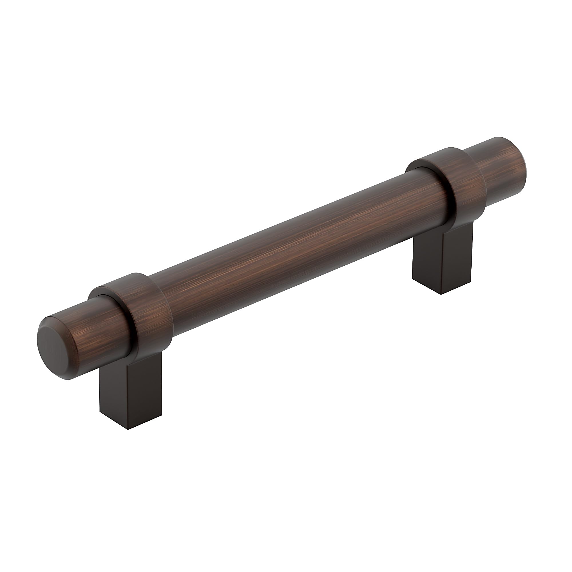 Richelieu Hardware BP501696BORB Geleneksel Dövme Demir Çekme - 1107, Fırçalı Yağla Pürüzsüzleştirilmiş Bronz, 96 mm