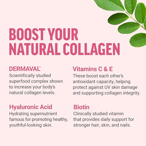 image for Force Factor Collagen Boosting Superfoods, Vegan Collagen Booster for 