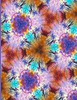 Fractal Space Photo Art Notebook: NASA Hubble Lagoon Nebula #3: A fractal image notebook made from a photo of space taken from the NASA Hubble, and filled with college ruled paper. 1731255640 Book Cover