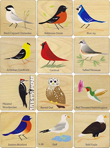 Maple Landmark Bird Memory Tiles miniatura 3