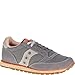 Saucony mens Jazz Low Pro Vegan Sneaker, Charcoal/Orange, 7.5 M US