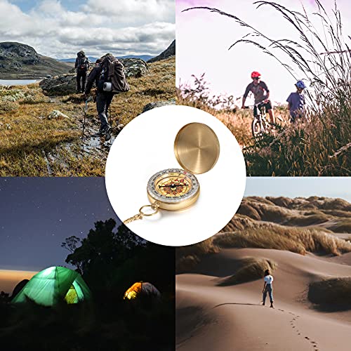 CusGifta Navigazione Bussola con Flip-Open