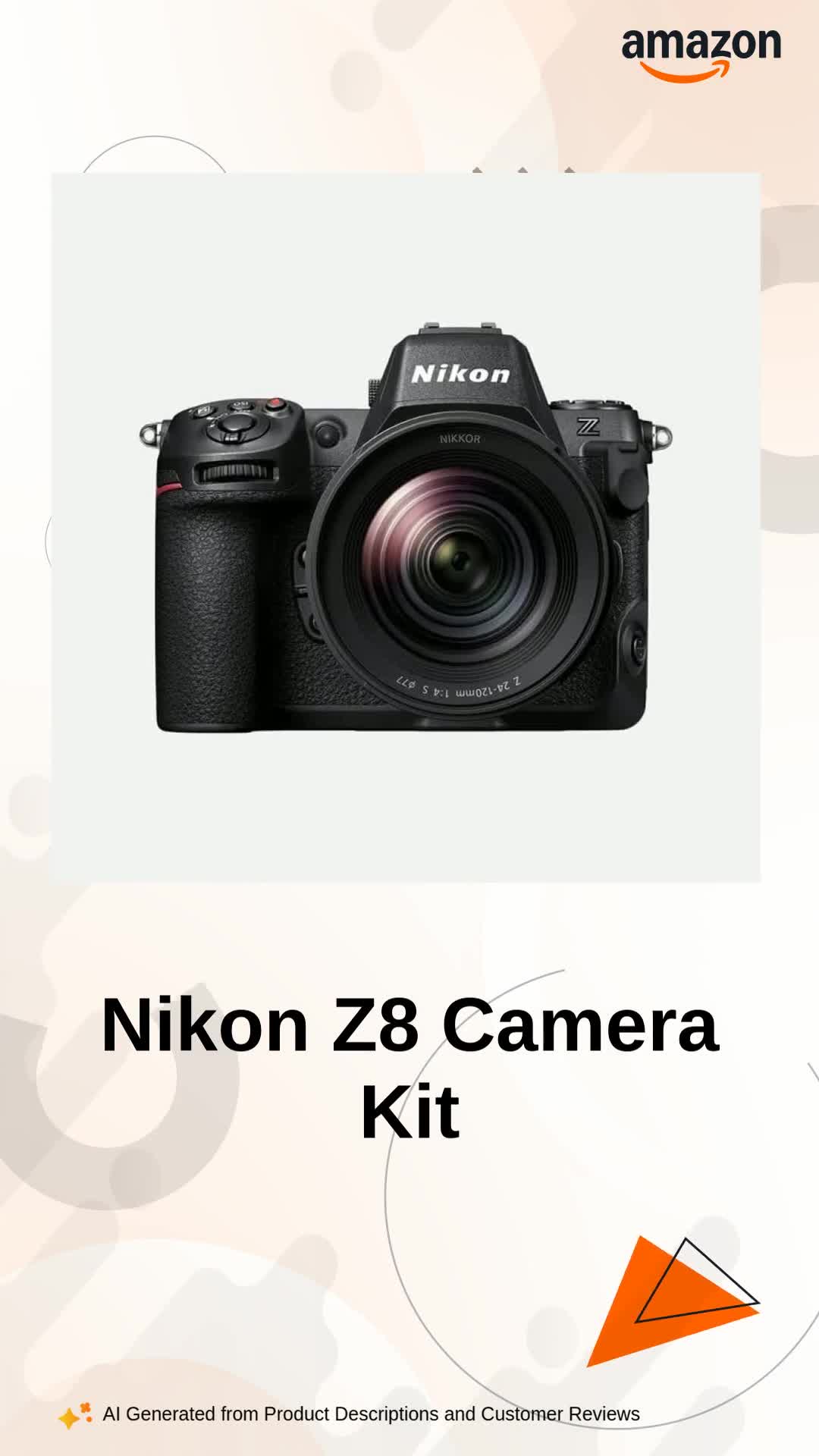 Nikon Z8 Digital Camera Kit with Z 24-120mm f/4S Lens