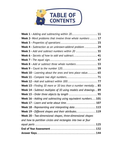 1st Grade Common Core Math: Daily Practice Workbook | 1000+ Practice Questions and Video Explanations | Argo Brothers (Next Generation Learning Standards Aligned (NGSS)) - Image 4