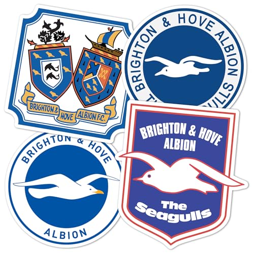 Desert Cactus Brighton & Hove Albion Sticker BHAFC Seagulls Football Club Decal Vinyl Laptop Water Bottle Car Scrapbook Official Fan Gear T2 (Type 2-2)