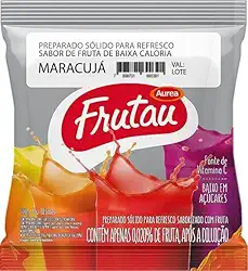 Refresco Em Pó Sabor Maracujá 200G Frutau