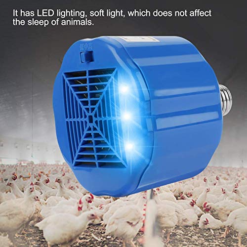 143 Calentador de gallinero de 100-300W, lámpara de Calentamiento de Cultivo para Mascotas, Pollo, Ganado, lámpara de Calor, Herramienta, Calentador de Pollo para gallinero