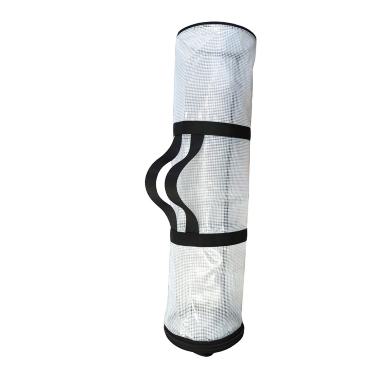 TOVINANNA 1pc Packing Paper Storage Holder Xmas Wrapping Paper Organizer Bag with Sturdy Handles for for Present Wrap Storage and Holiday Accessories Design