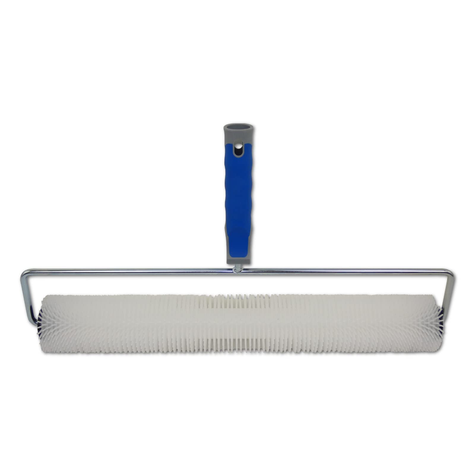 DEWEPRO® Entlüftungsroller Stachelwalze ø75mm x 500mm Breite - Handstachelwalze mit 17mm Stachellänge - Entlüfterrolle, Entlüftungswalze - Igelwalze in Profi-Qualität