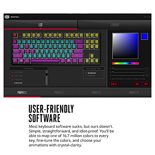 Build My PC, PC Builder, Cooler Master MasterKeys Pro S