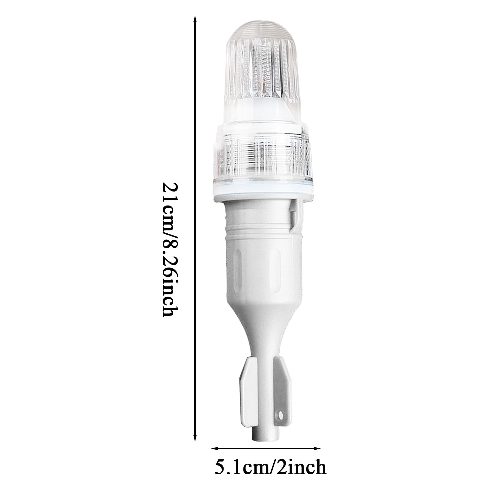 Generico Flares Marini - Luci Lampeggianti a LED | Lampada Segnalazione Visiva Impermeabile Per Reti Da Zattere Di Salvataggio Kayak Notturno