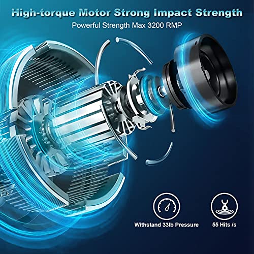 Massagepistole, HOPOSO Elektrisches Massagegerät Upgraded Massage Gun 20 Geschwindigkeiten Deep Tissue Muskel… - Image 5