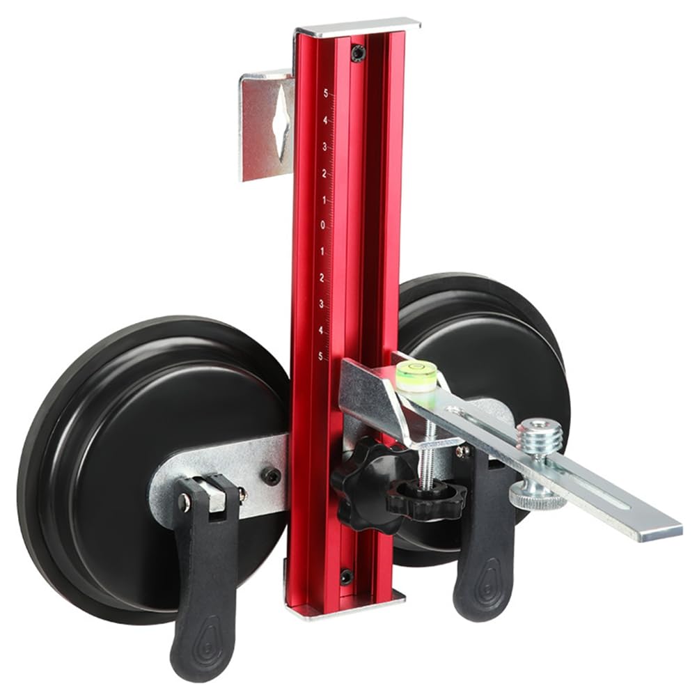 Aundhegrtt As Shown Infrared Horizontal Measurement Holders Suction Cup Type Wall-Mounted Level Bracket Suction Cup Type Punch-Free Wall-Mounted Level Bracket Measurement Holders Level Accessori