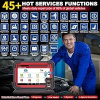 LAUNCH X431 CRP919E BT obd2 diagnosegerät für alle Fahrzeuge,LAUNCH diagnosegerät Auto mit OE-Level Alle System Diagnose,45+ Reset,kfz Tester für Active Test,CANFD, ECU-Kodierung,V.A.G-geführte,FCA – Ansicht 4