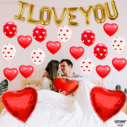 I-Love-You-Balloons-Decorations-Pack-of-37-Heart-Balloons-for-Proposal-Decorations-Happy-Anniversary-Decorations-Valentine-Balloons-Valentines-Day-Decoration-Romantic-Decorations-Special-Night