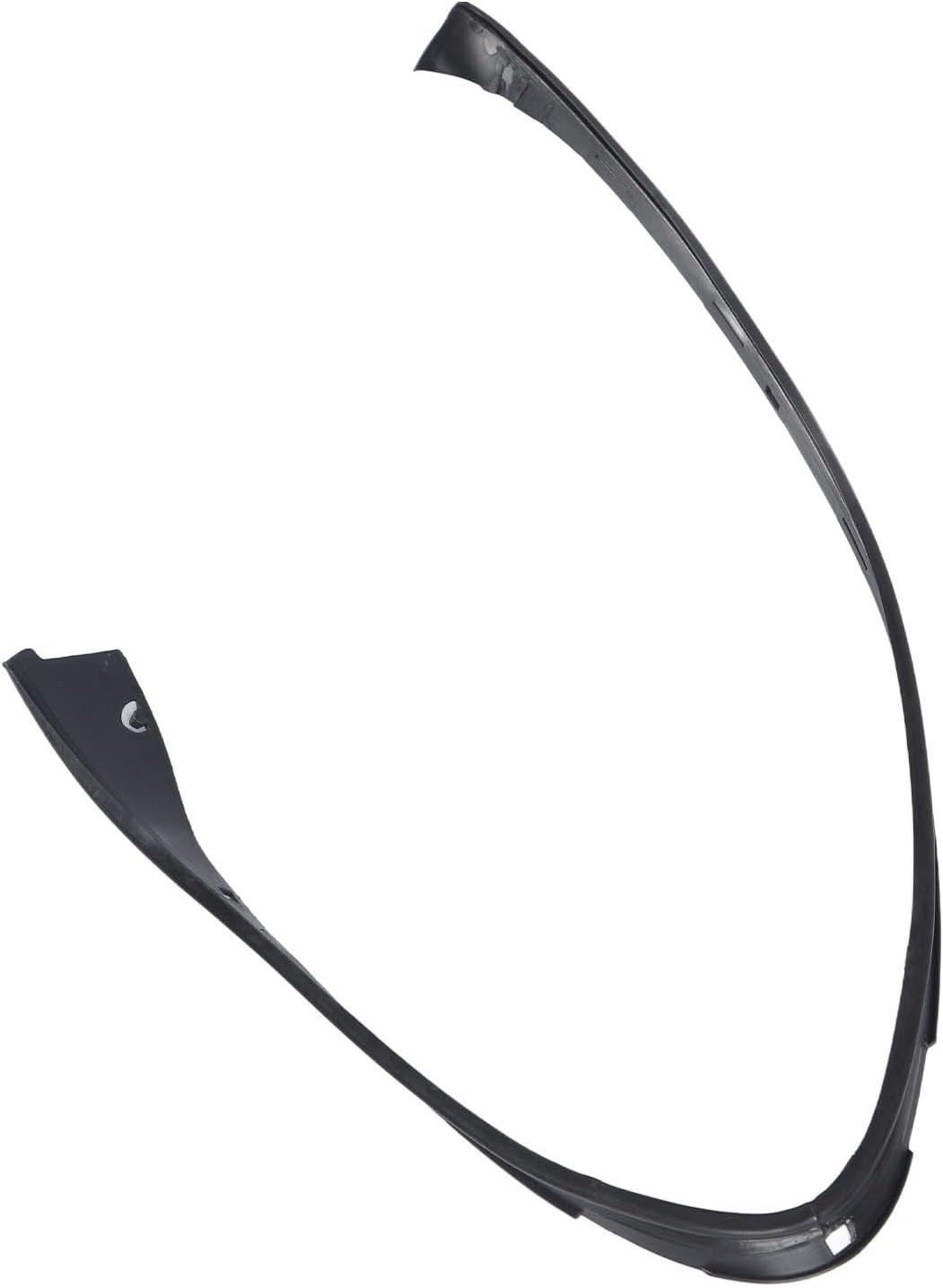 Car Headlight Rubber Seal Strip Premium Noise Reduction Trim for 958 2011 2012 2013 2014 Front Headlight Black Rubber Material (Right)