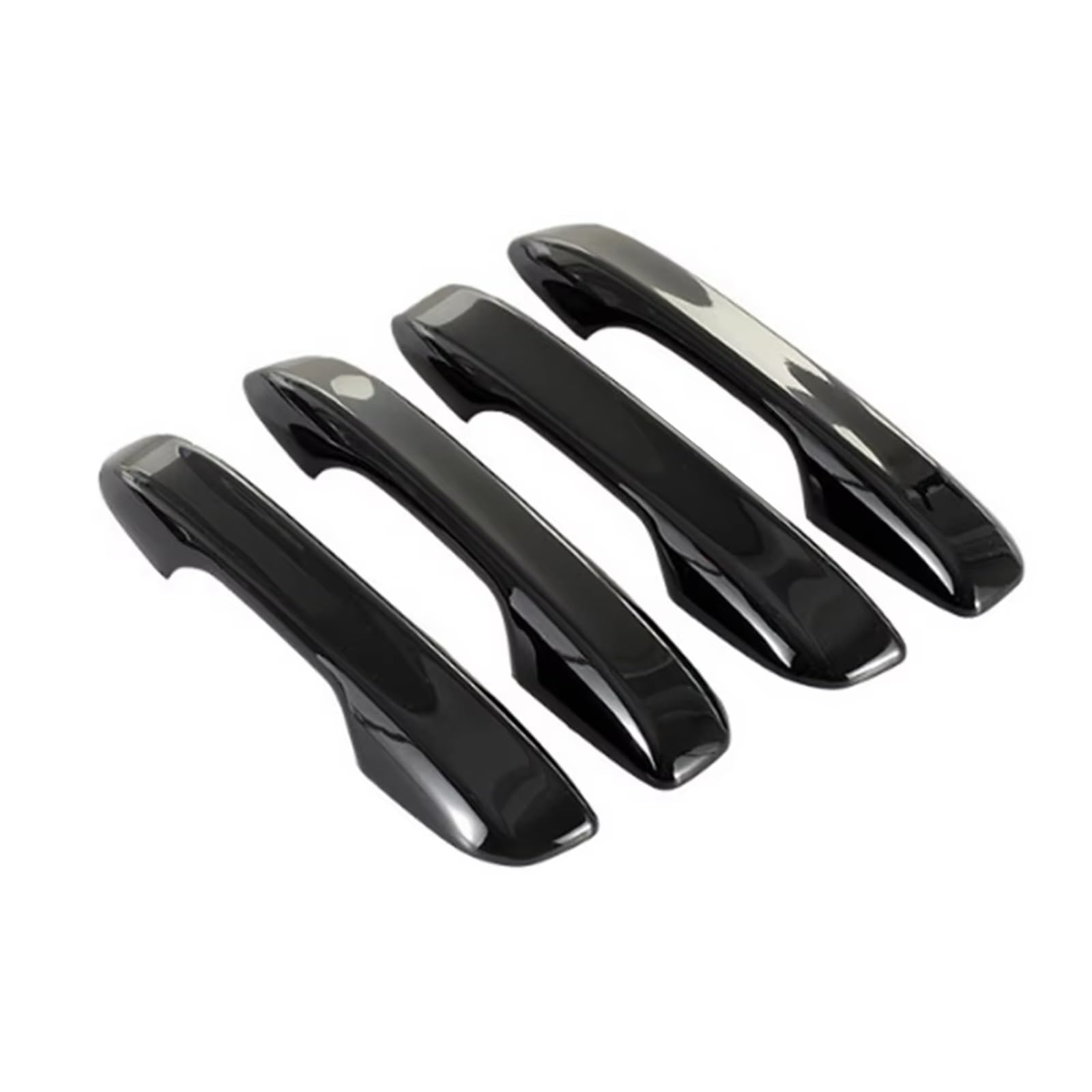 JJRFVBGT Door Handle Trim Compatible with Civic 11th Gen 2022 2023 2024 Carbon Fiber Style Trim Entry Decor Moulding Car Exterior Door Handle Cover