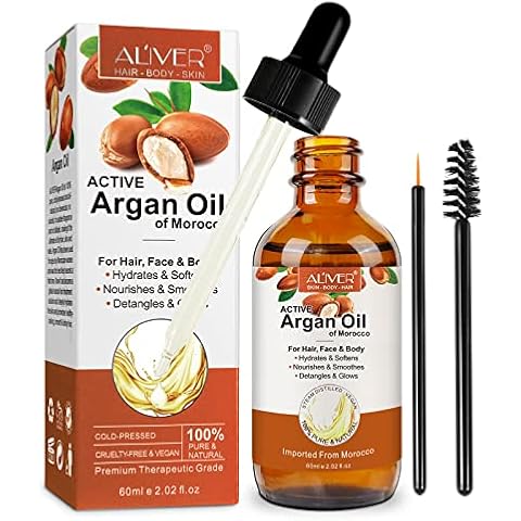 100% Pure Moroccan Argan Oil for Hair and Skin Cover
