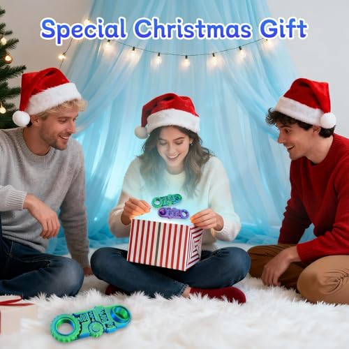 2026 New 3D Printed Fidget Ring Toys, 5-in-1 3D Printed Gear Ball Stress Sensory Toy, Mindful Meditation Gear Toys for Stress and Anxiety Relief, Back to School Supplies for Easter Basket Stuffers - Image 7