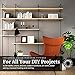 Ironwerks Designs Industrial Pipe Multi Roll Toilet Paper Tissue Holder Black Iron - Commercial/Heavy Duty - Style: Modern, Vintage, Rustic, Steampunk, and Farmhouse Furniture/Decor (2 roll Holder)