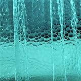 Adwaita Newest Design 3D Watercube Shower Curtain Liner,No Odors, Eco Friendly (Clear)