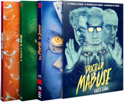 Coffret trilogie Mabuse de Fritz Lang - Versions restaurées - 4 Blu-ray
