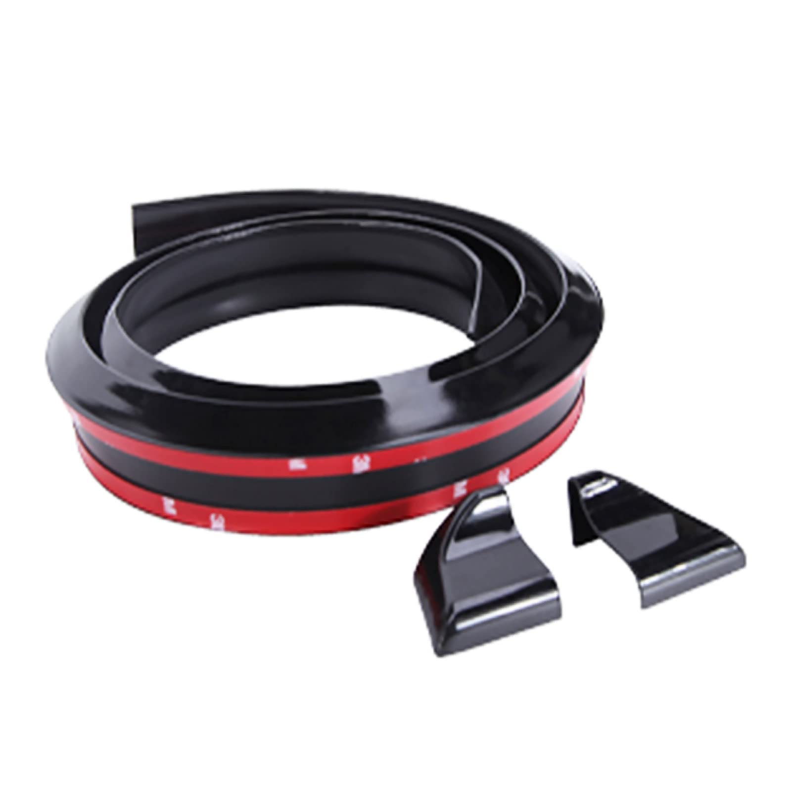 For Renault KH/BR/CR/SB/SR/BB/CB Hatchback 1990–2025 Car Rear Roof Trunk Spoiler Wing Lip 1.5m/4.9ft No punching Soft Car Rear Roof Lip Spoiler Strip Adjustable,B-4cm