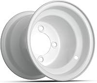 Vista 15 de GTW Rueda de carrito de golf de acero beige 8x7 Centrada Patrón de pernos de 0.157x4.000 in