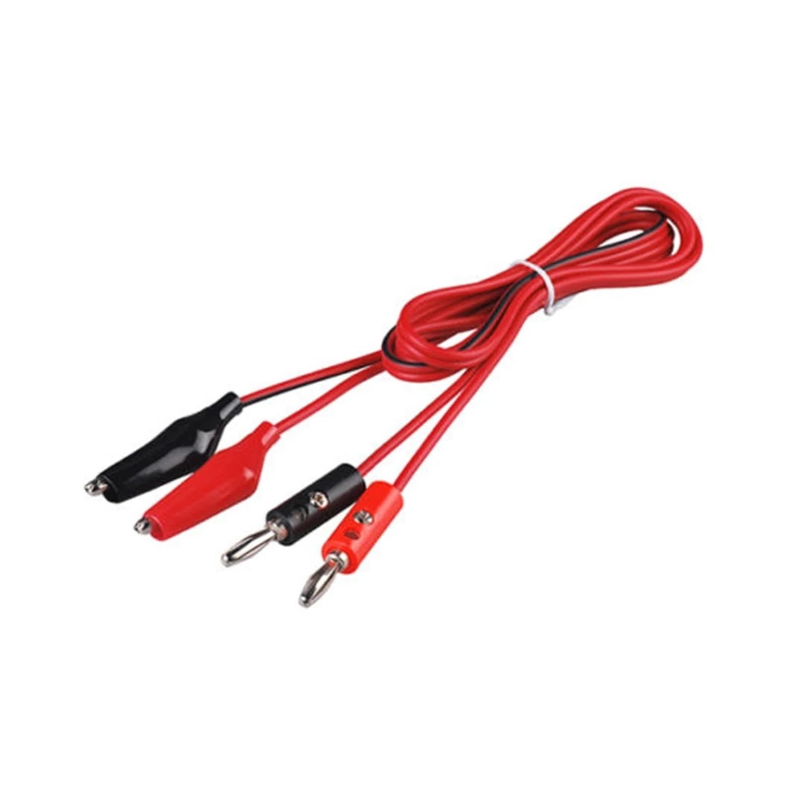 1 m Banana to Crocodile Clip Test Lead Double-End for Multimetr